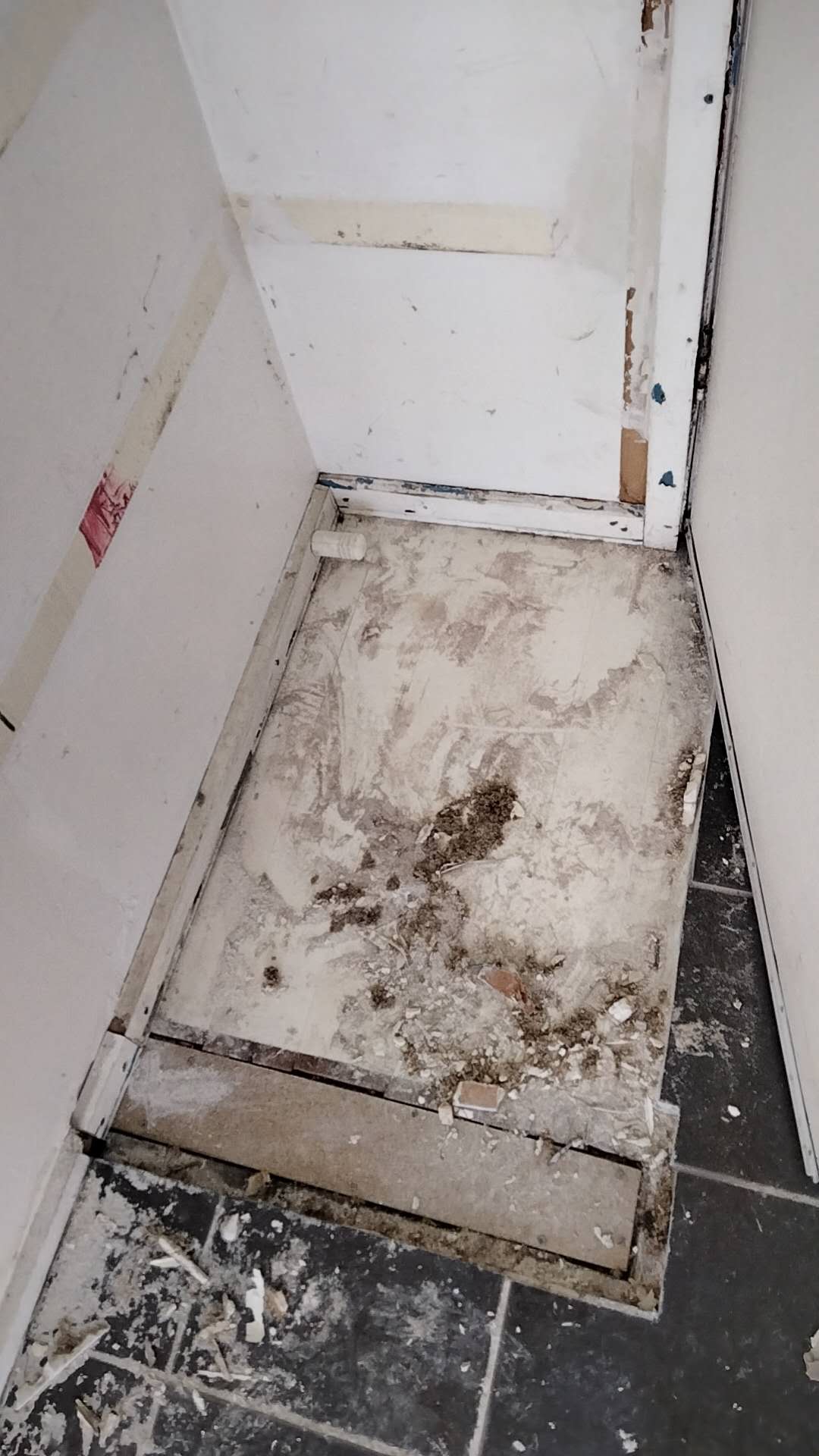 Bathroom storage area